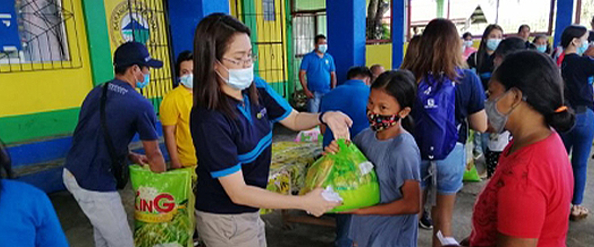 COCOGEN Conducts Relief Aids to Typhoons Rolly and Ulysses Victims